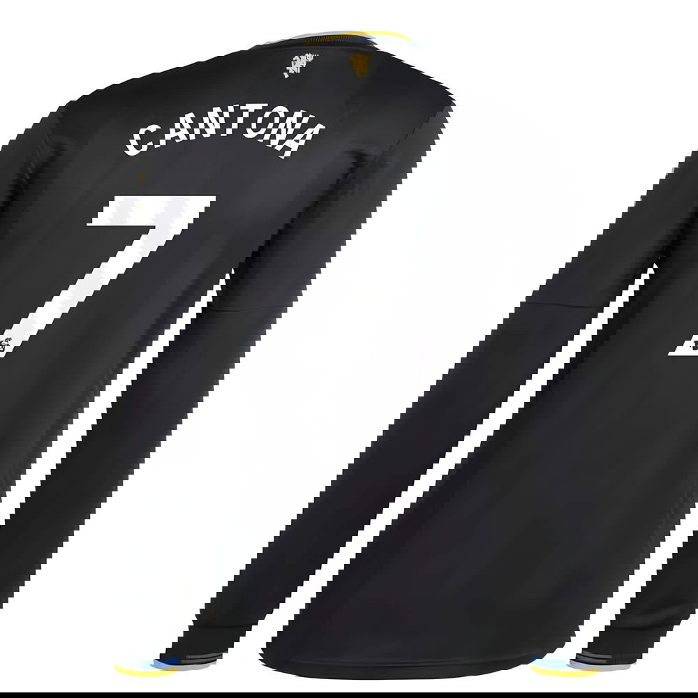 Tanie Koszulki Piłkarskie Manchester United Długi rękaw CANTONA #7 Trzeci 2025-2026 Stroje Piłkarskie