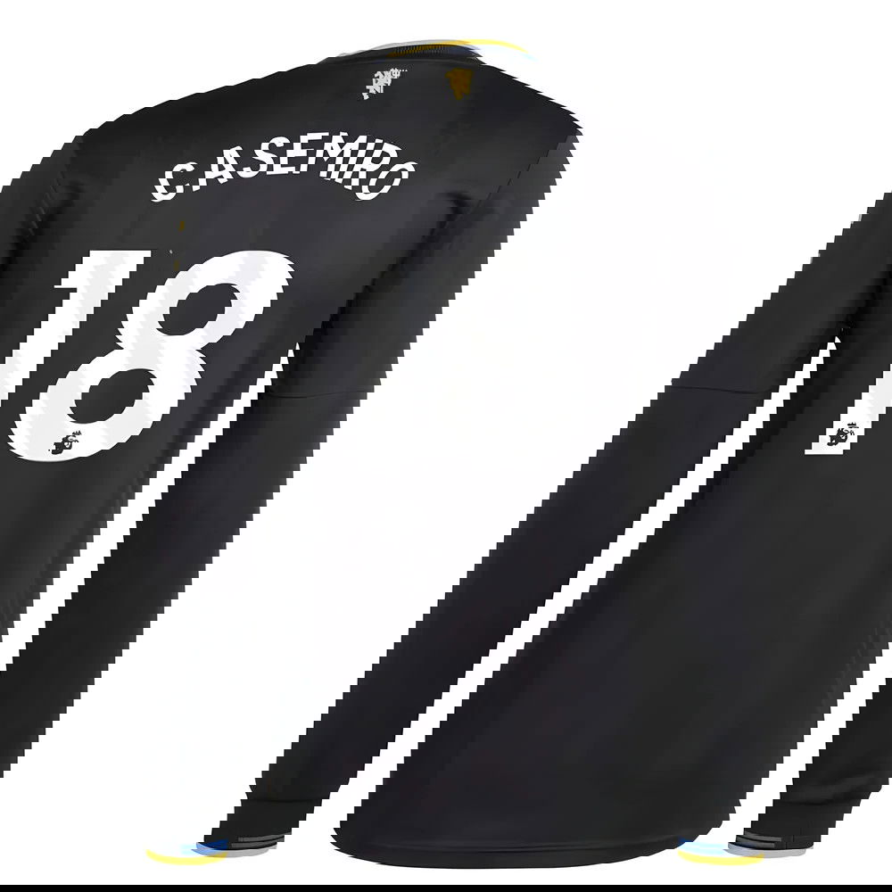 Tanie Koszulki Piłkarskie Manchester United Długi rękaw CASEMIRO #18 Trzeci 2025-2026 Stroje Piłkarskie