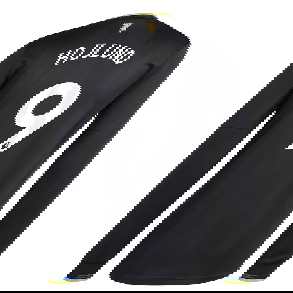 Tanie Koszulki Piłkarskie Manchester United Długi rękaw HOJLUND #9 Trzeci 2025-2026 Stroje Piłkarskie