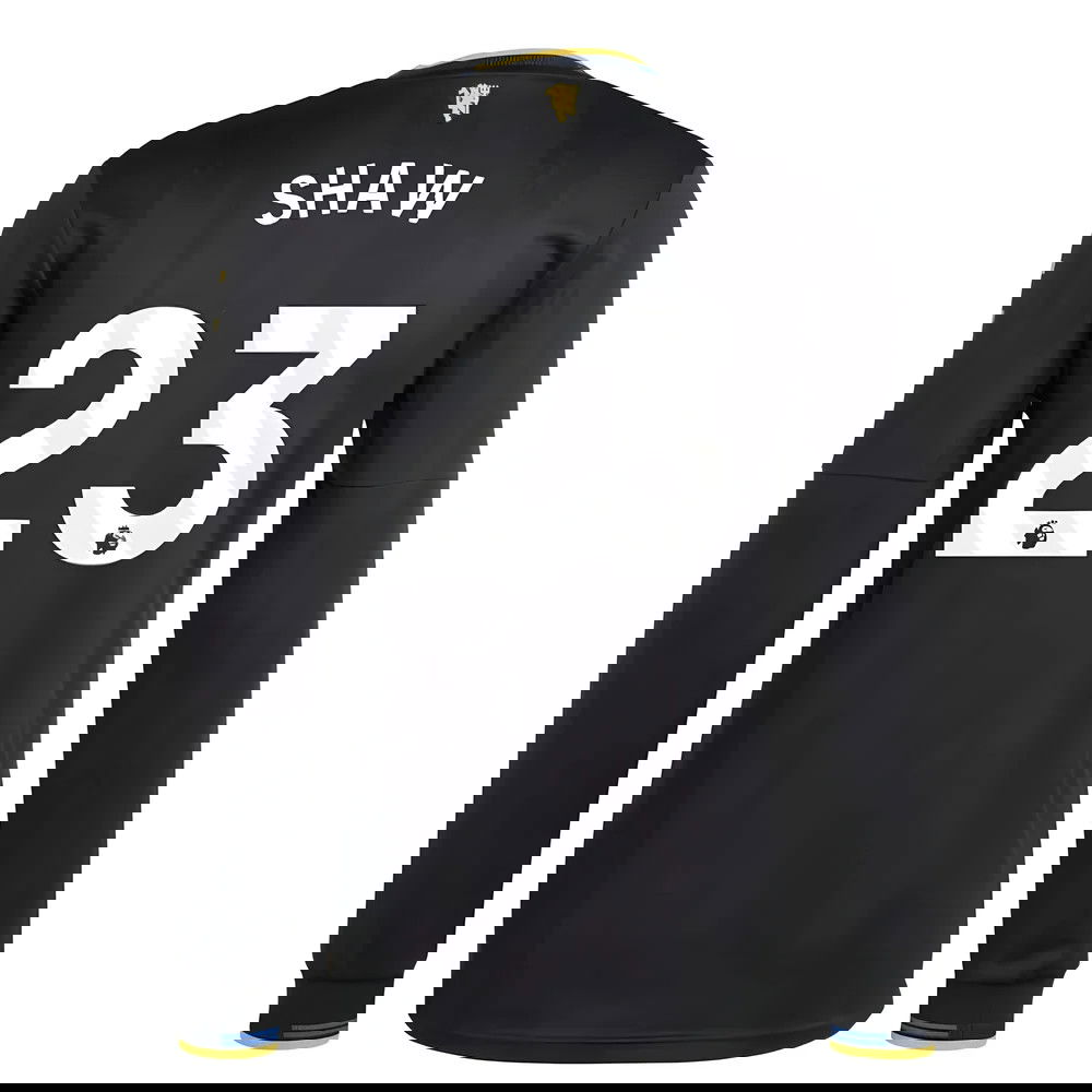 Tanie Koszulki Piłkarskie Manchester United Długi rękaw SHAW #23 Trzeci 2025-2026 Stroje Piłkarskie