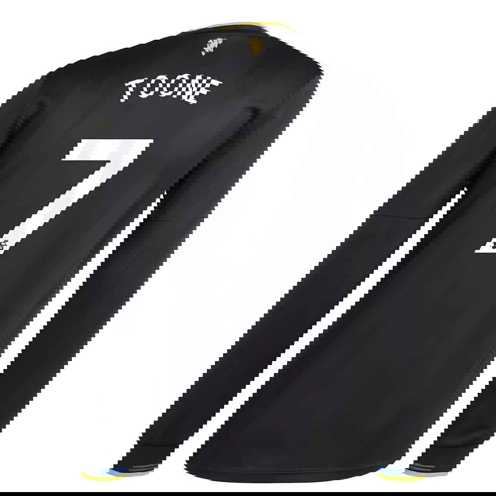 Tanie Koszulki Piłkarskie Manchester United Długi rękaw TOONE #7 Trzeci 2025-2026 Stroje Piłkarskie