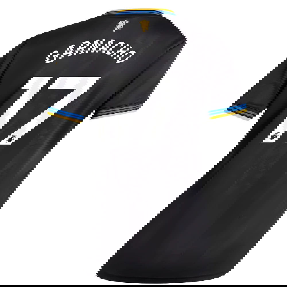 Tanie Koszulki Piłkarskie Manchester United Kobiety GARNACHO #17 Trzeci 2025-2026 Stroje Piłkarskie