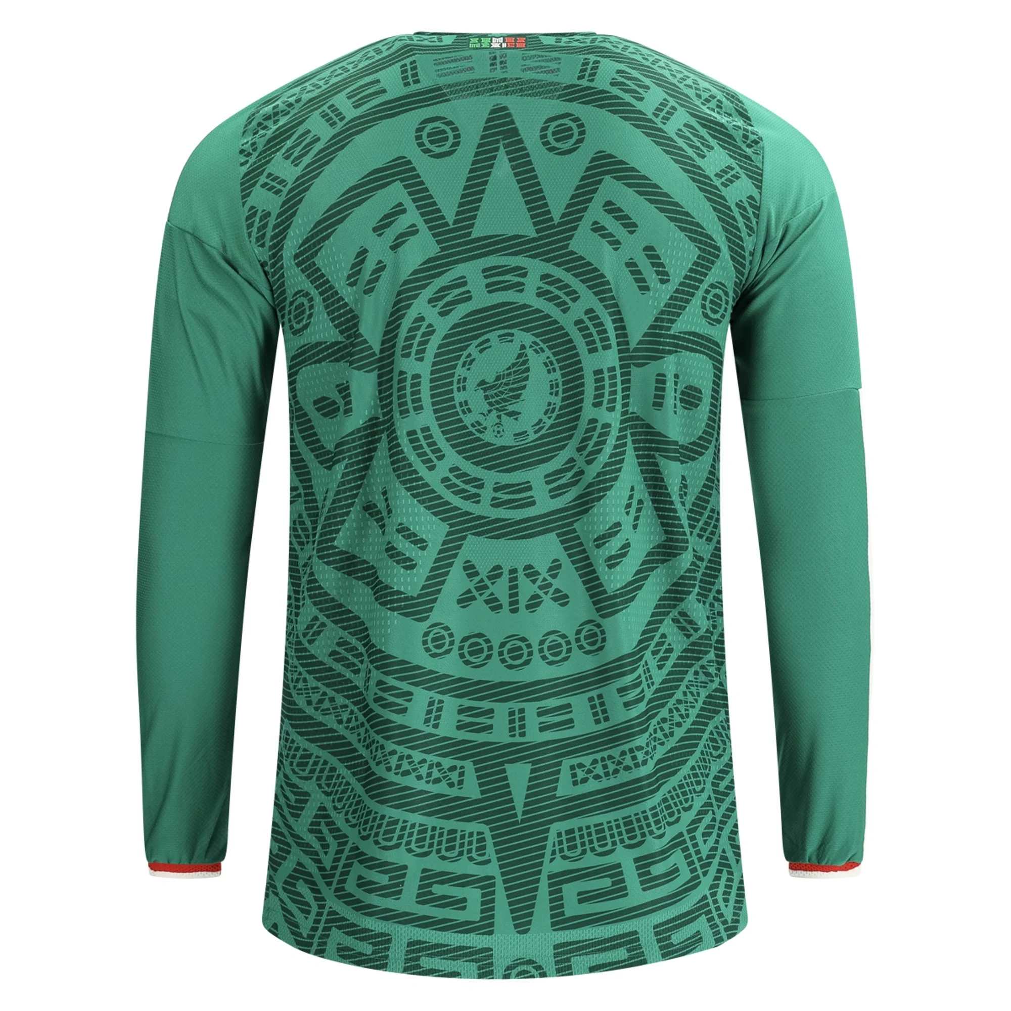 ciekawe Tanie Koszulki Piłkarskie Meksyk Długi rękaw Główna Puchar Świata 2026 Stroje Piłkarskie sklep