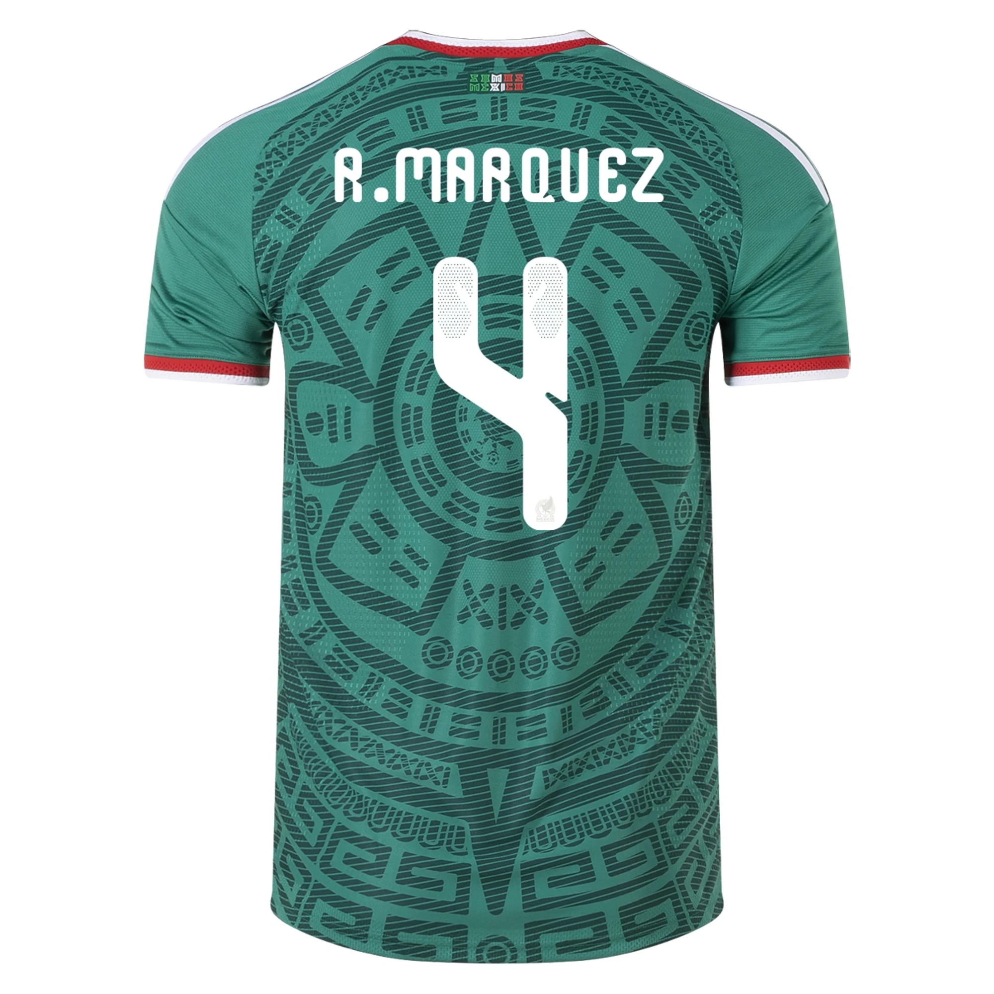 Tanie Koszulki Piłkarskie Meksyk RAFAEL MARQUEZ #4 Główna Puchar Świata 2026 Stroje Piłkarskie