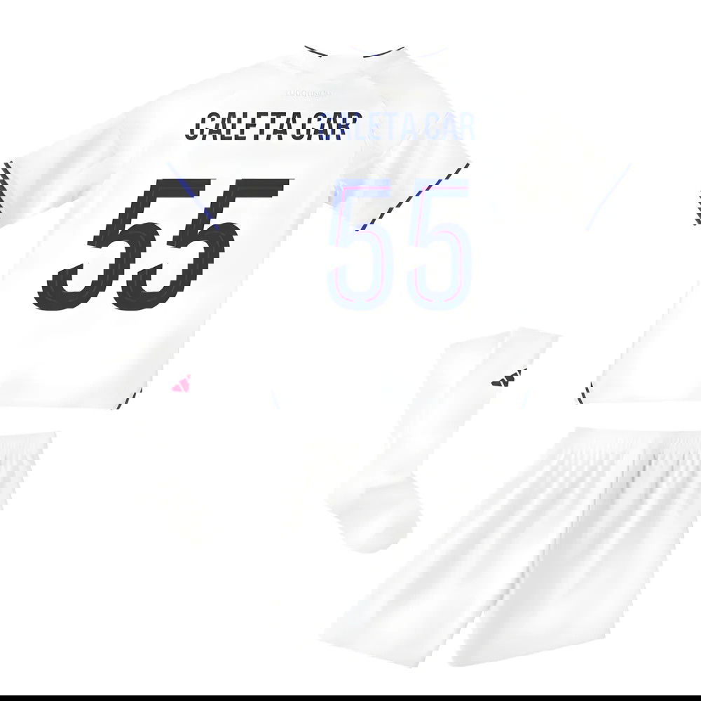 Tanie Koszulki Piłkarskie Olympique Lyonnais Dziecięca CALETA CAR #55 Główna 2025-2026 Stroje Piłkarskie