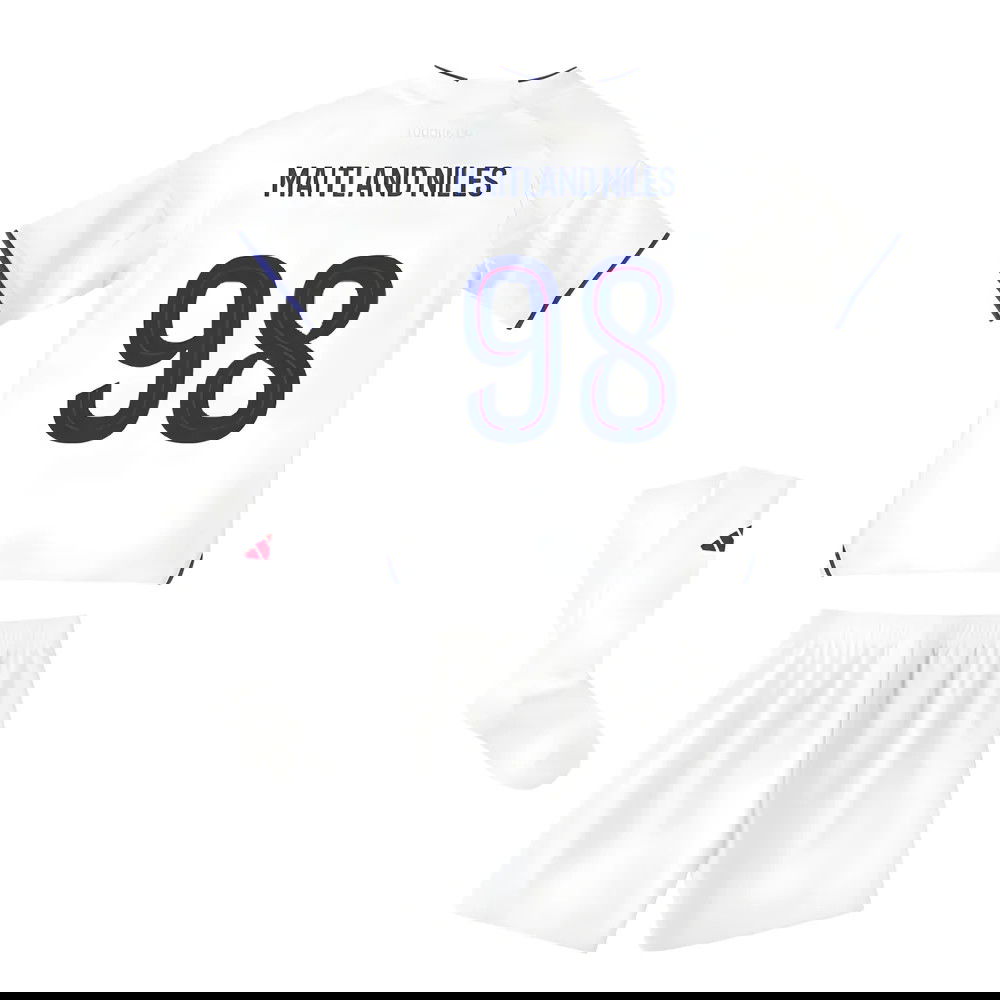 Tanie Koszulki Piłkarskie Olympique Lyonnais Dziecięca MAITLAND NILES #98 Główna 2025-2026 Stroje Piłkarskie