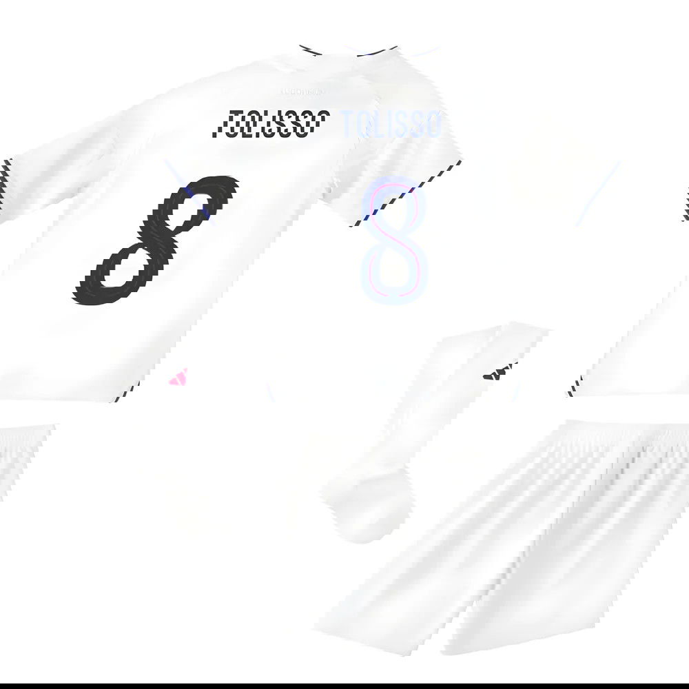 Tanie Koszulki Piłkarskie Olympique Lyonnais Dziecięca TOLISSO #8 Główna 2025-2026 Stroje Piłkarskie