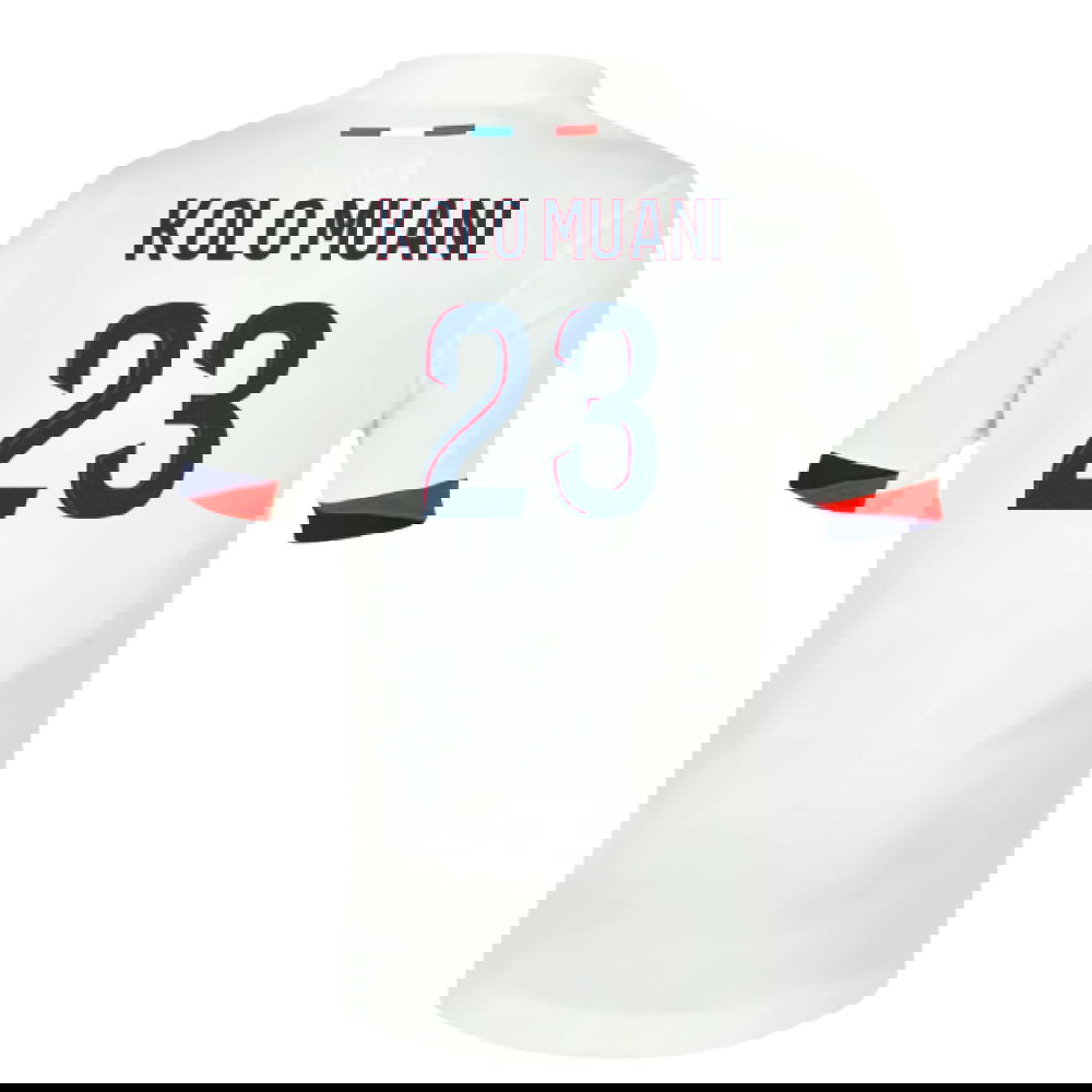 Tanie Koszulki Piłkarskie Paris Saint Germain KOLO MUANI #23 Precz 2025-2026 Stroje Piłkarskie