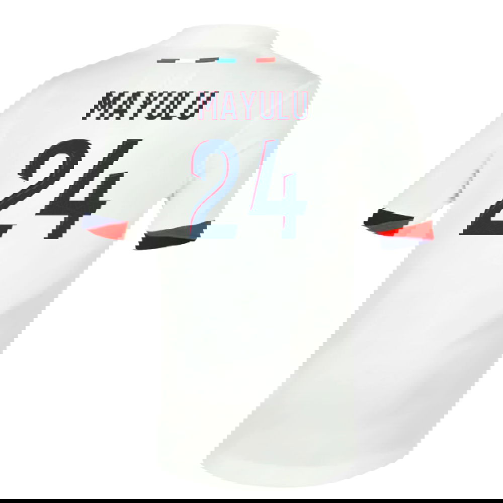 Tanie Koszulki Piłkarskie Paris Saint Germain MAYULU #24 Precz 2025-2026 Stroje Piłkarskie