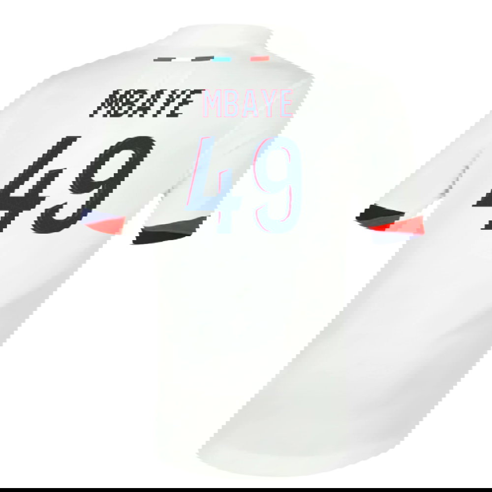 Tanie Koszulki Piłkarskie Paris Saint Germain MBAYE #49 Precz 2025-2026 Stroje Piłkarskie