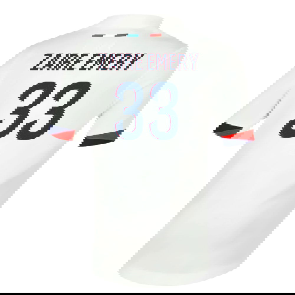 Tanie Koszulki Piłkarskie Paris Saint Germain ZAIRE EMERY #33 Precz 2025-2026 Stroje Piłkarskie