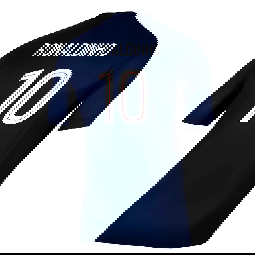 Tanie Koszulki Piłkarskie Paris Saint Germain RONALDINHO #10 Główna 2025-2026 Stroje Piłkarskie