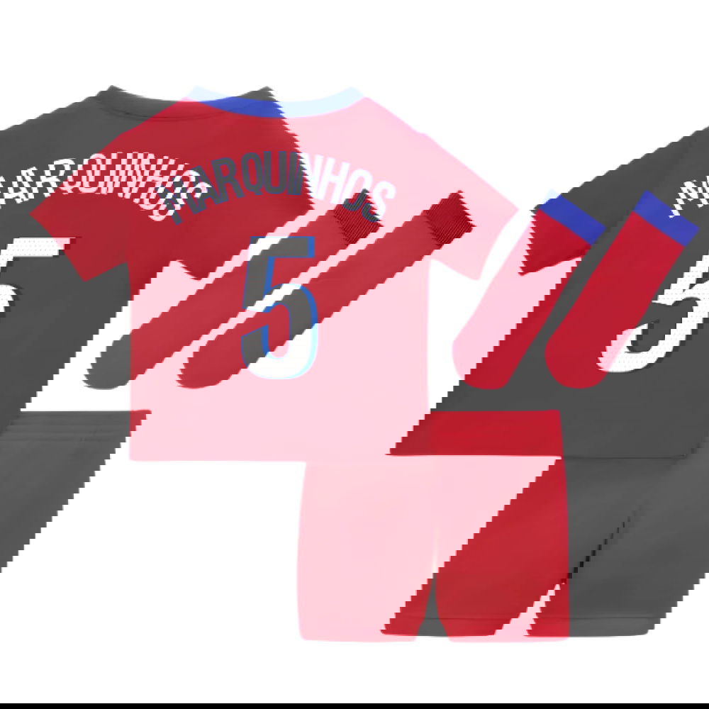 Tanie Koszulki Piłkarskie Paris Saint Germain Dziecięca MARQUINHOS #5 Trzeci 2025-2026 Stroje Piłkarskie