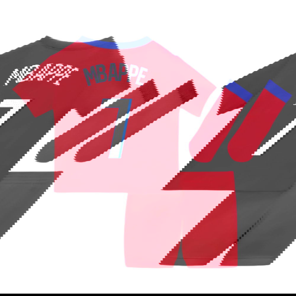 Tanie Koszulki Piłkarskie Paris Saint Germain Dziecięca MBAPPE #7 Trzeci 2025-2026 Stroje Piłkarskie