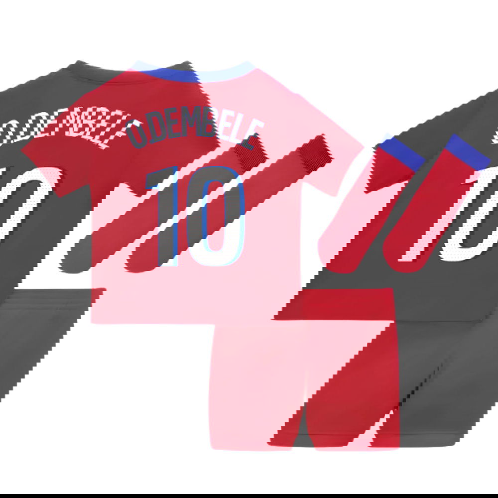 Tanie Koszulki Piłkarskie Paris Saint Germain Dziecięca ODEMBELE #10 Trzeci 2025-2026 Stroje Piłkarskie