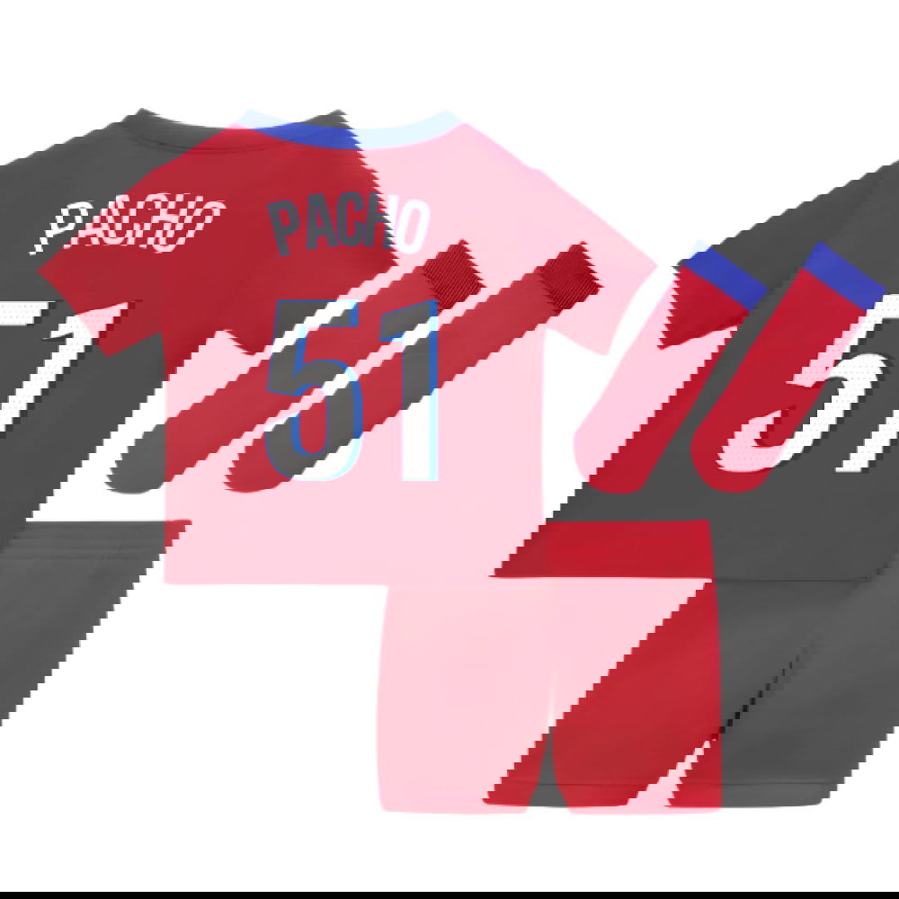 Tanie Koszulki Piłkarskie Paris Saint Germain Dziecięca PACHO #51 Trzeci 2025-2026 Stroje Piłkarskie