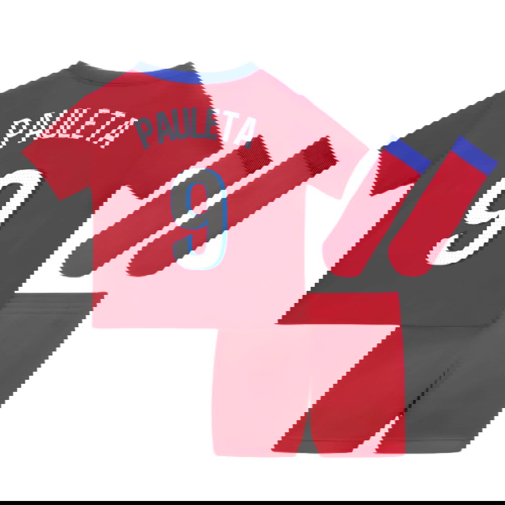 Tanie Koszulki Piłkarskie Paris Saint Germain Dziecięca PAULETA #9 Trzeci 2025-2026 Stroje Piłkarskie