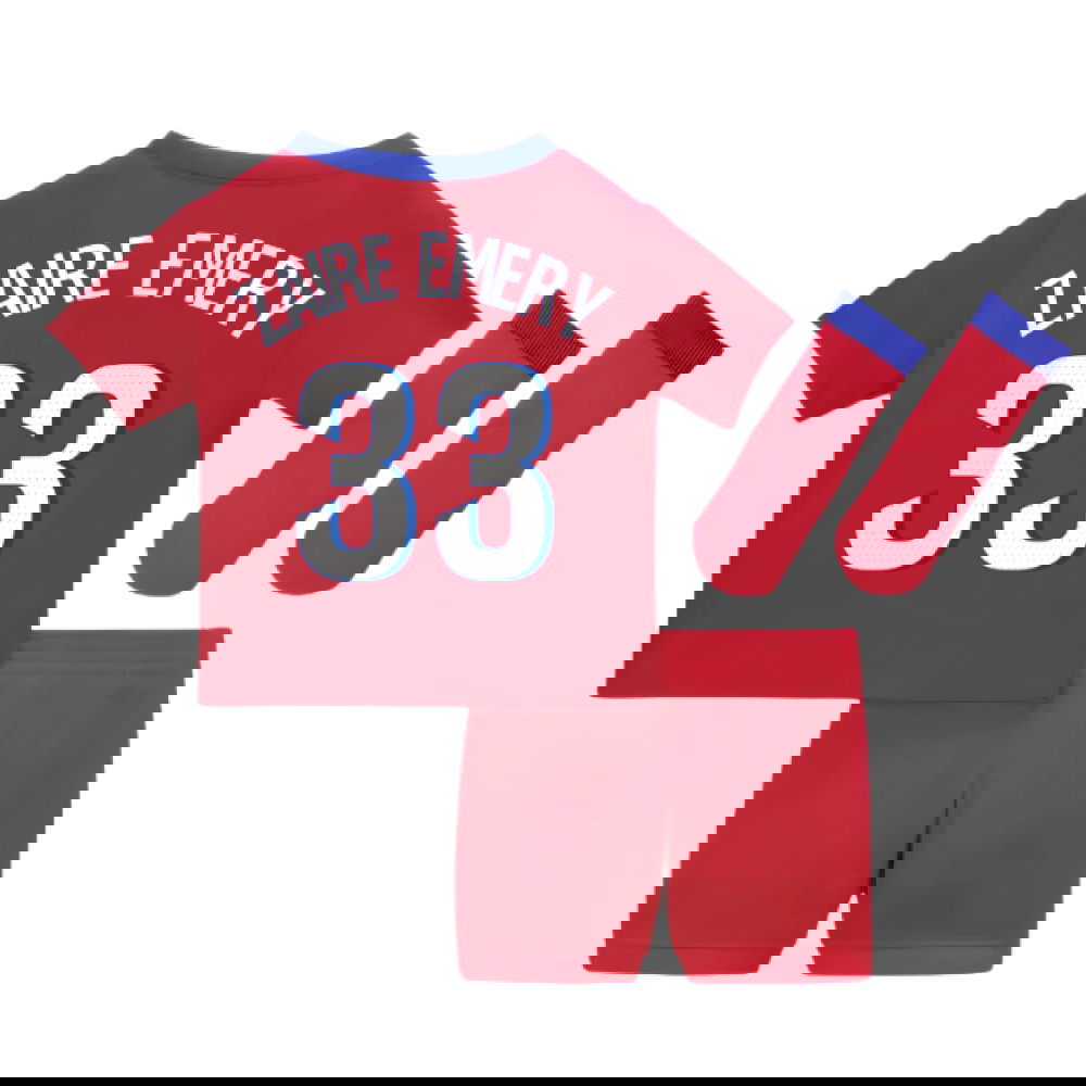 Tanie Koszulki Piłkarskie Paris Saint Germain Dziecięca ZAIRE EMERY #33 Trzeci 2025-2026 Stroje Piłkarskie