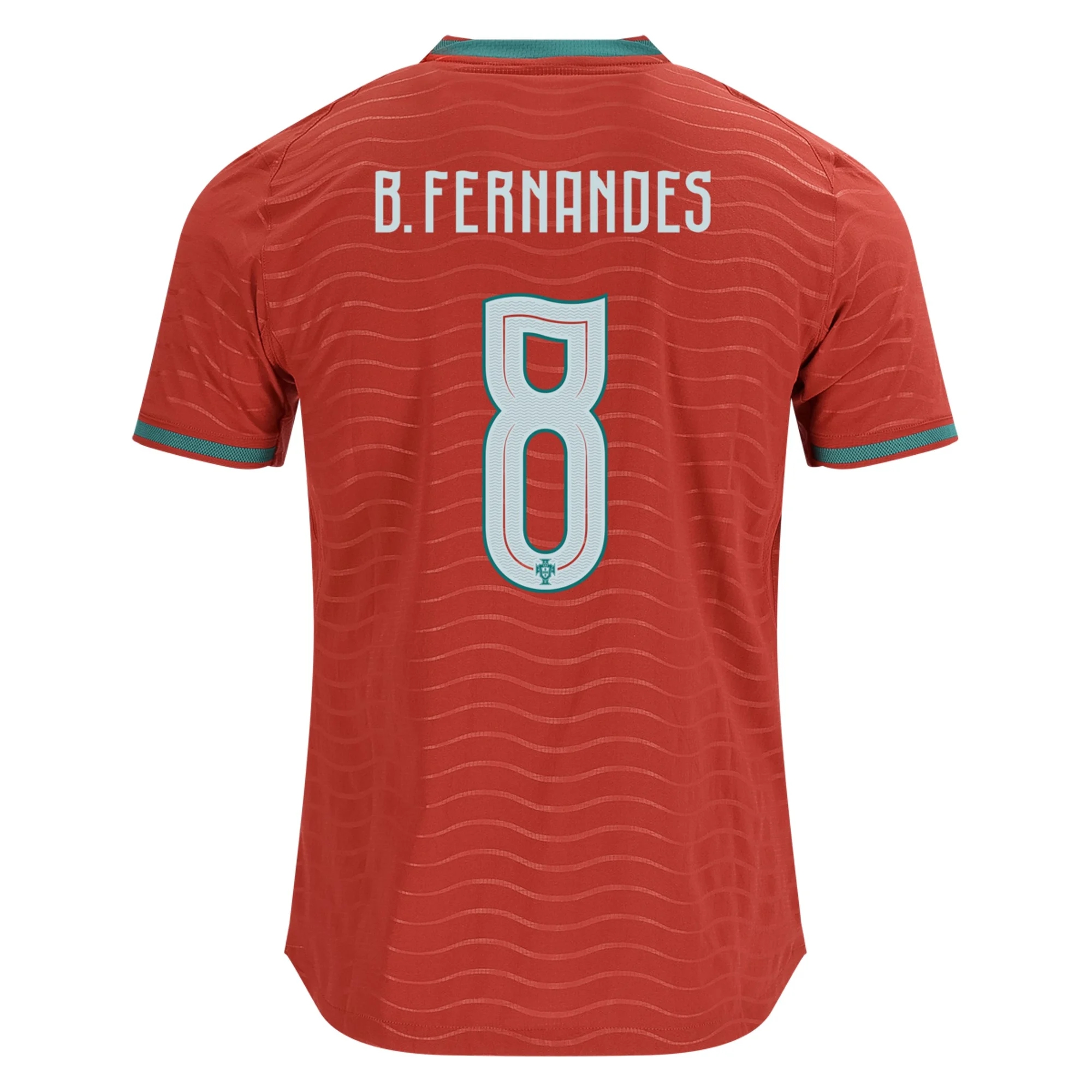 Tanie Koszulki Piłkarskie Portugalia BRUNO FERNANDES #8 Główna Puchar Świata 2026 Stroje Piłkarskie