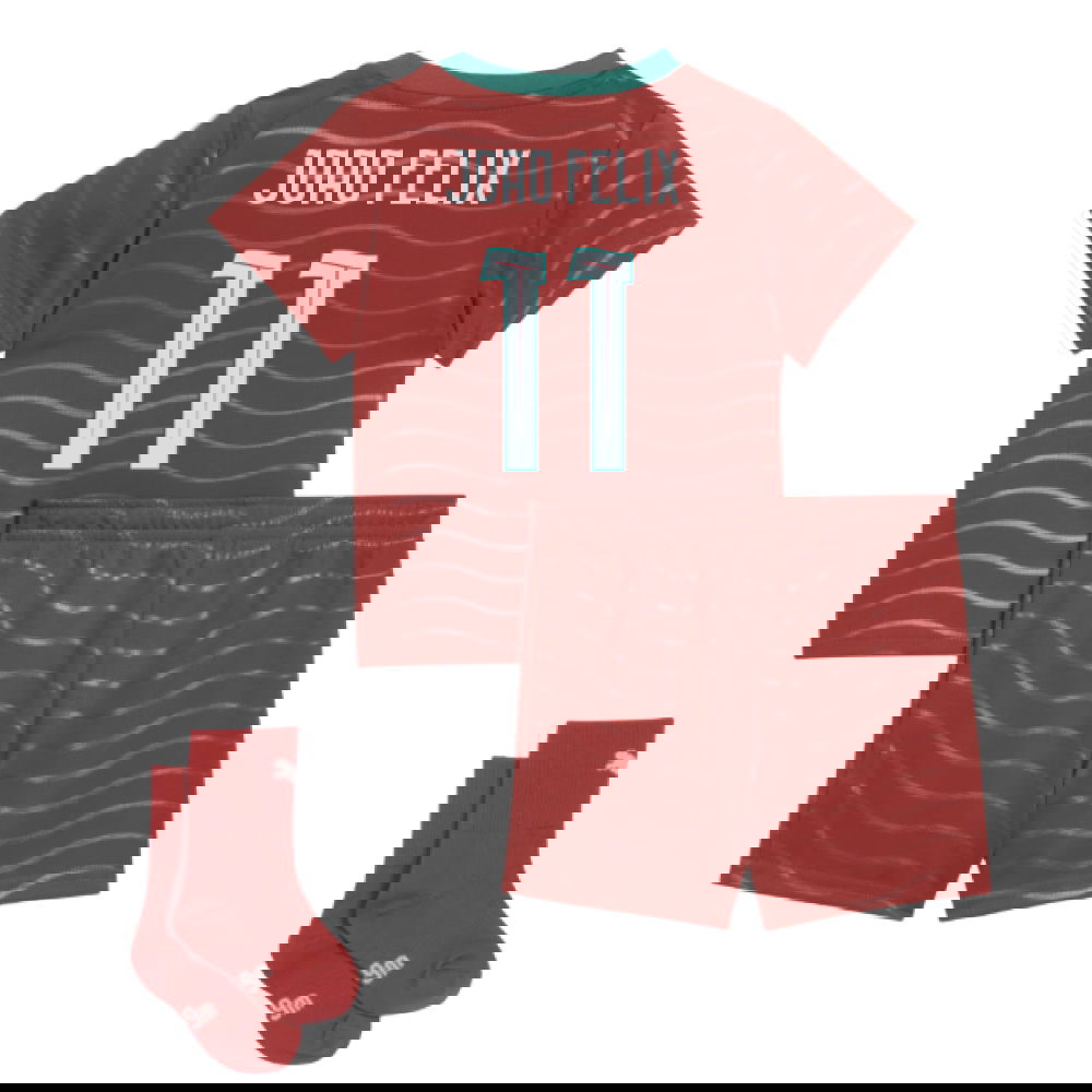 Tanie Koszulki Piłkarskie Portugalia Dziecięca JOAO FELIX #11 Główna Puchar Świata 2026 Stroje Piłkarskie