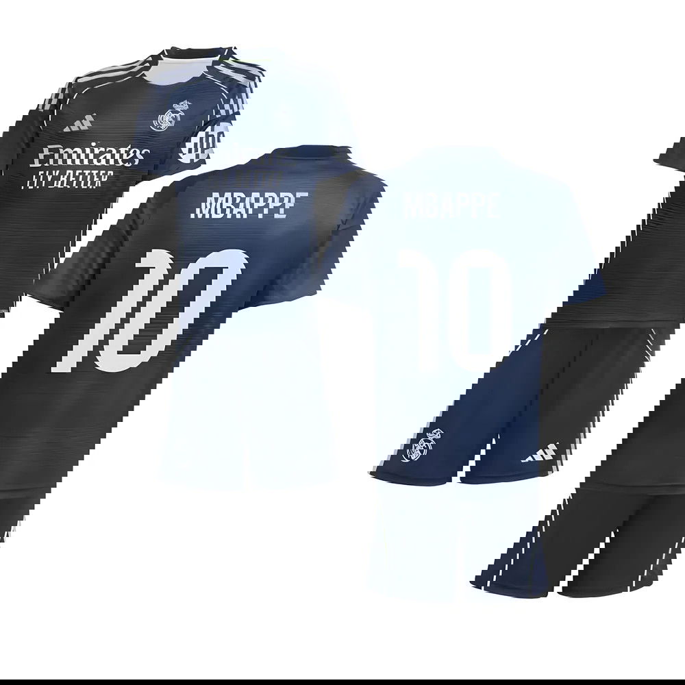 Tanie Koszulki Piłkarskie Real Madryt Dziecięca MBAPPE #10 Precz 2025-2026 Stroje Piłkarskie