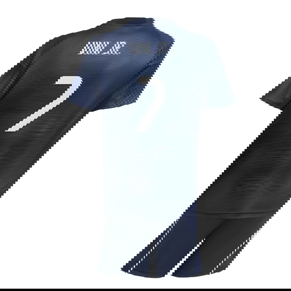 Tanie Koszulki Piłkarskie Real Madryt Dziecięca VINI JR #7 Precz 2025-2026 Stroje Piłkarskie