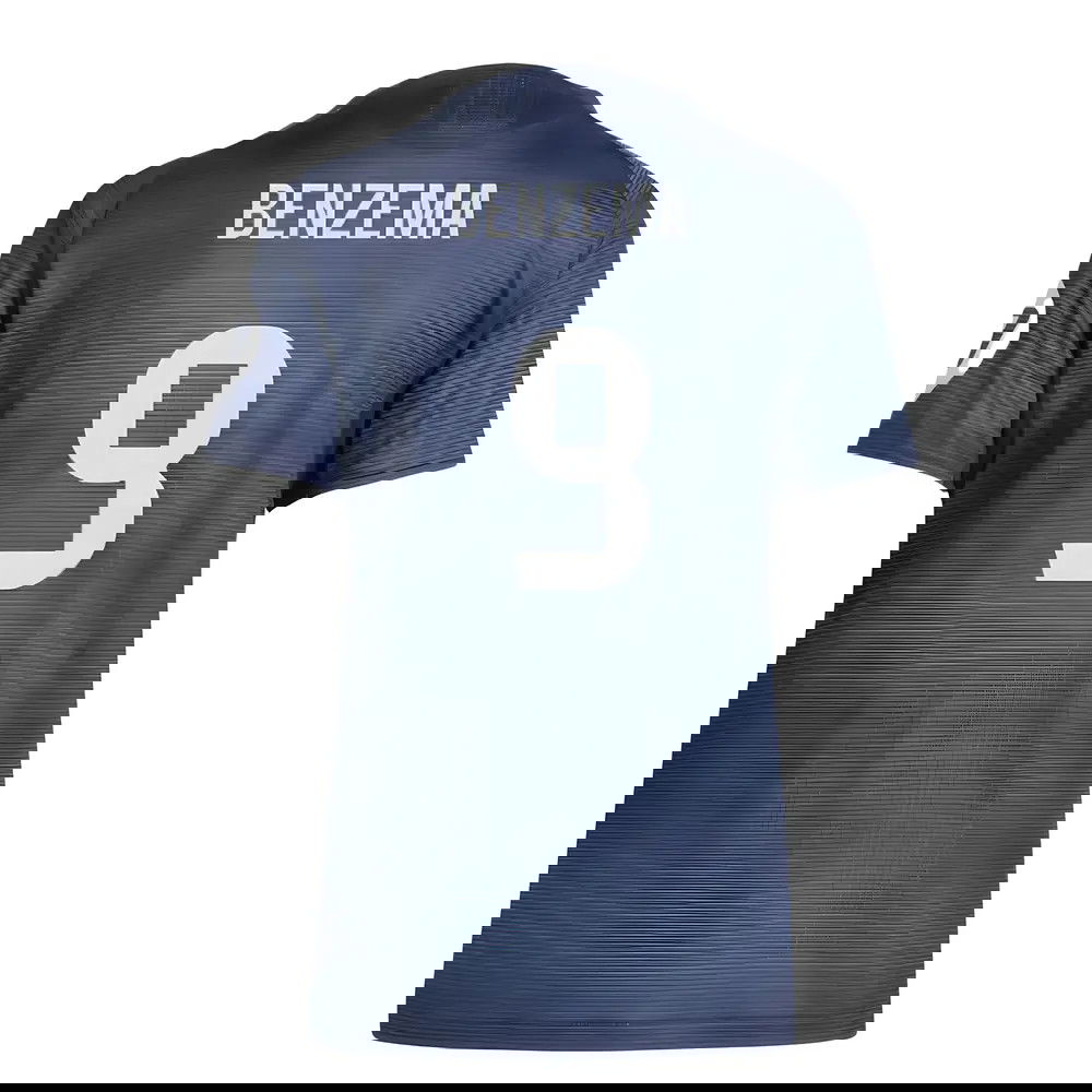 Tanie Koszulki Piłkarskie Real Madryt Kobiety BENZEMA #9 Precz 2025-2026 Stroje Piłkarskie