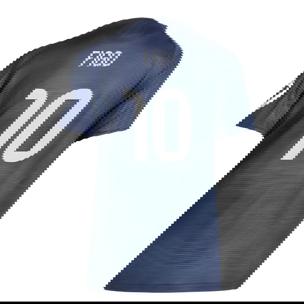 Tanie Koszulki Piłkarskie Real Madryt Kobiety FIGO #10 Precz 2025-2026 Stroje Piłkarskie