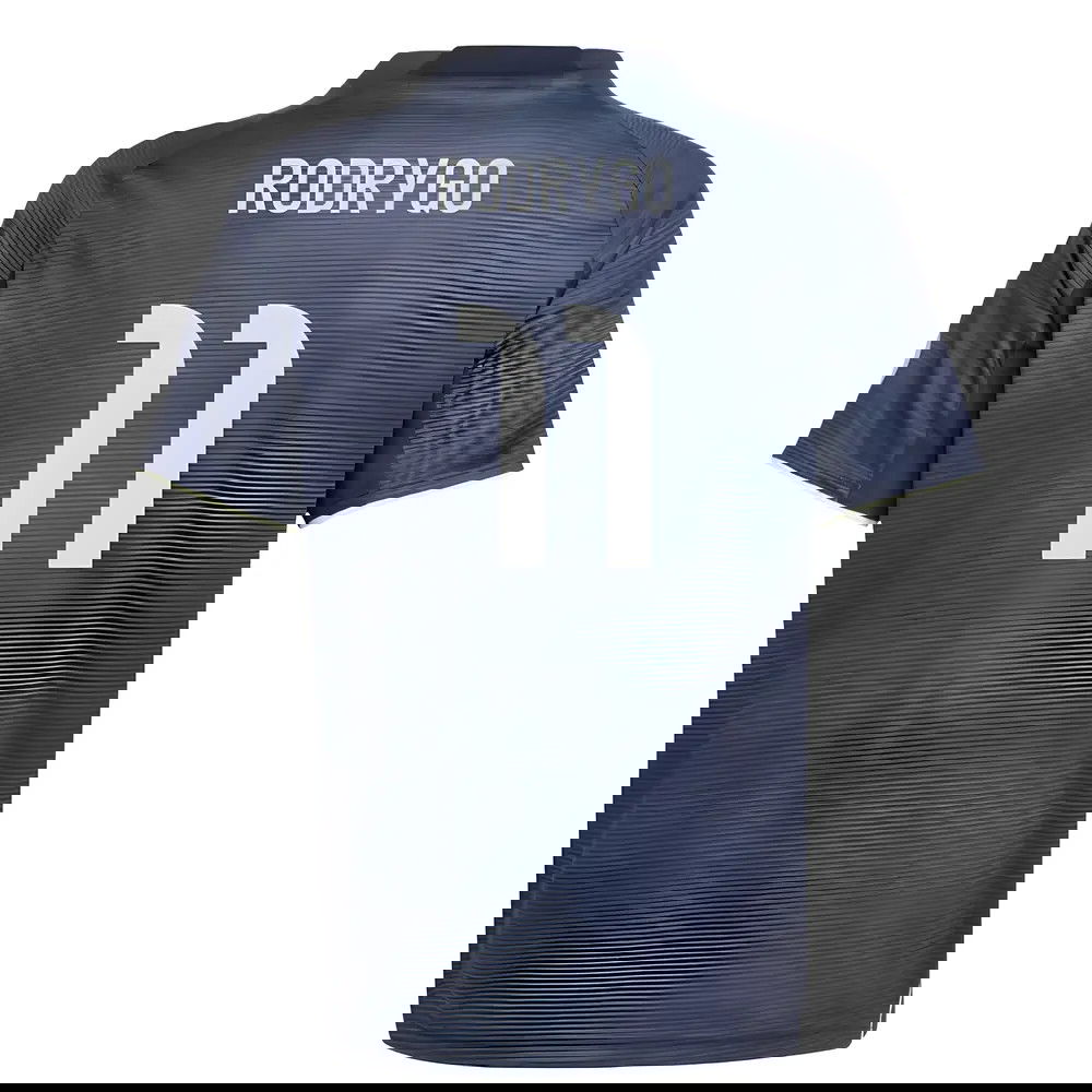 Tanie Koszulki Piłkarskie Real Madryt RODRYGO #11 Precz 2025-2026 Stroje Piłkarskie