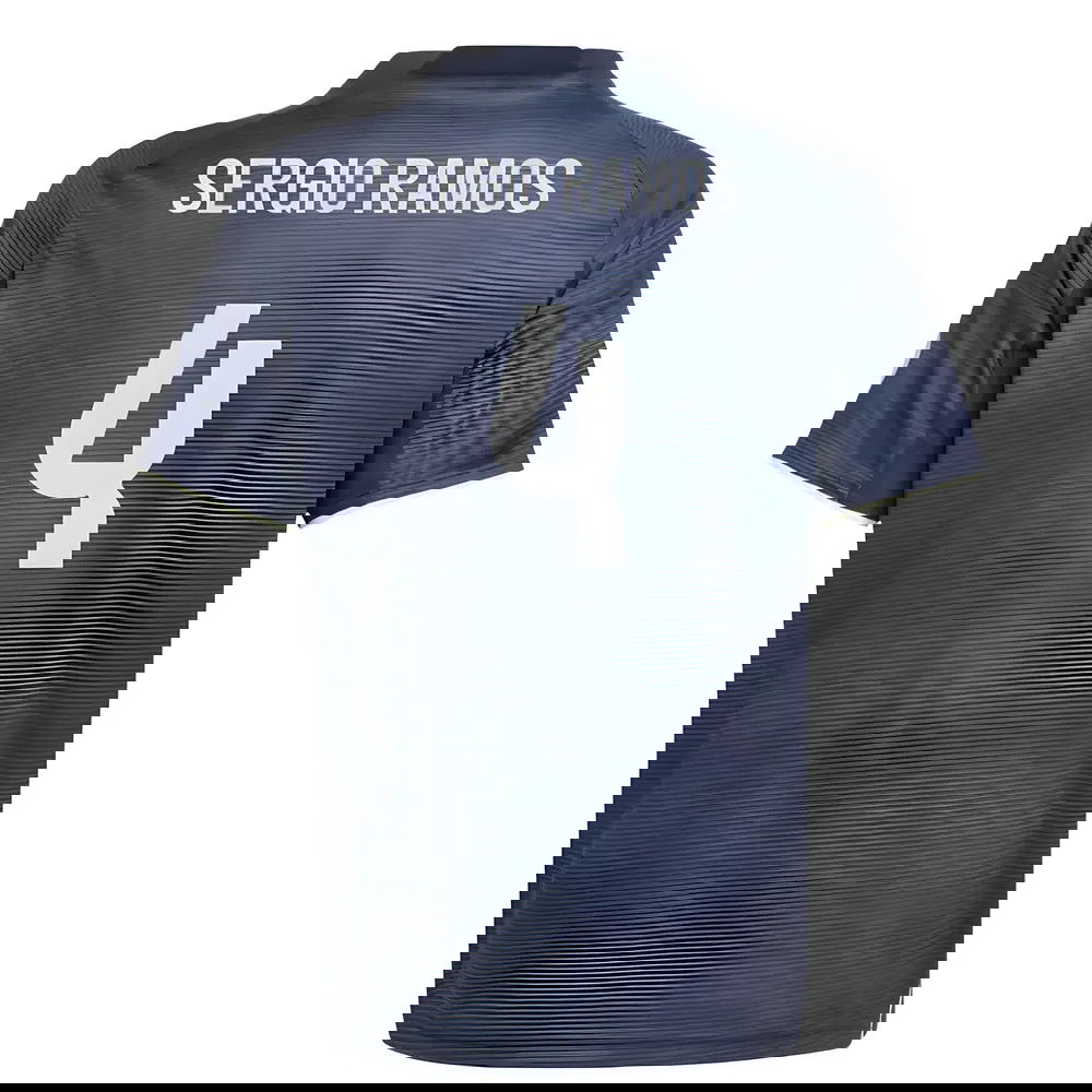 Tanie Koszulki Piłkarskie Real Madryt SERGIO RAMOS #4 Precz 2025-2026 Stroje Piłkarskie