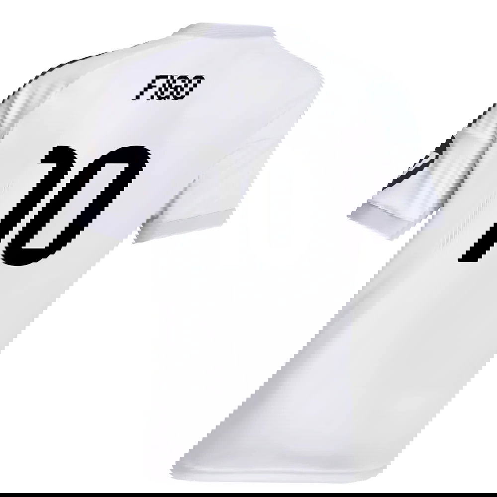 Tanie Koszulki Piłkarskie Real Madryt FIGO #10 Główna 2025-2026 Stroje Piłkarskie