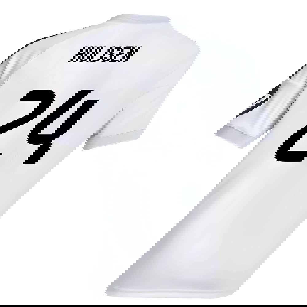 Tanie Koszulki Piłkarskie Real Madryt HUIJSEN #24 Główna 2025-2026 Stroje Piłkarskie