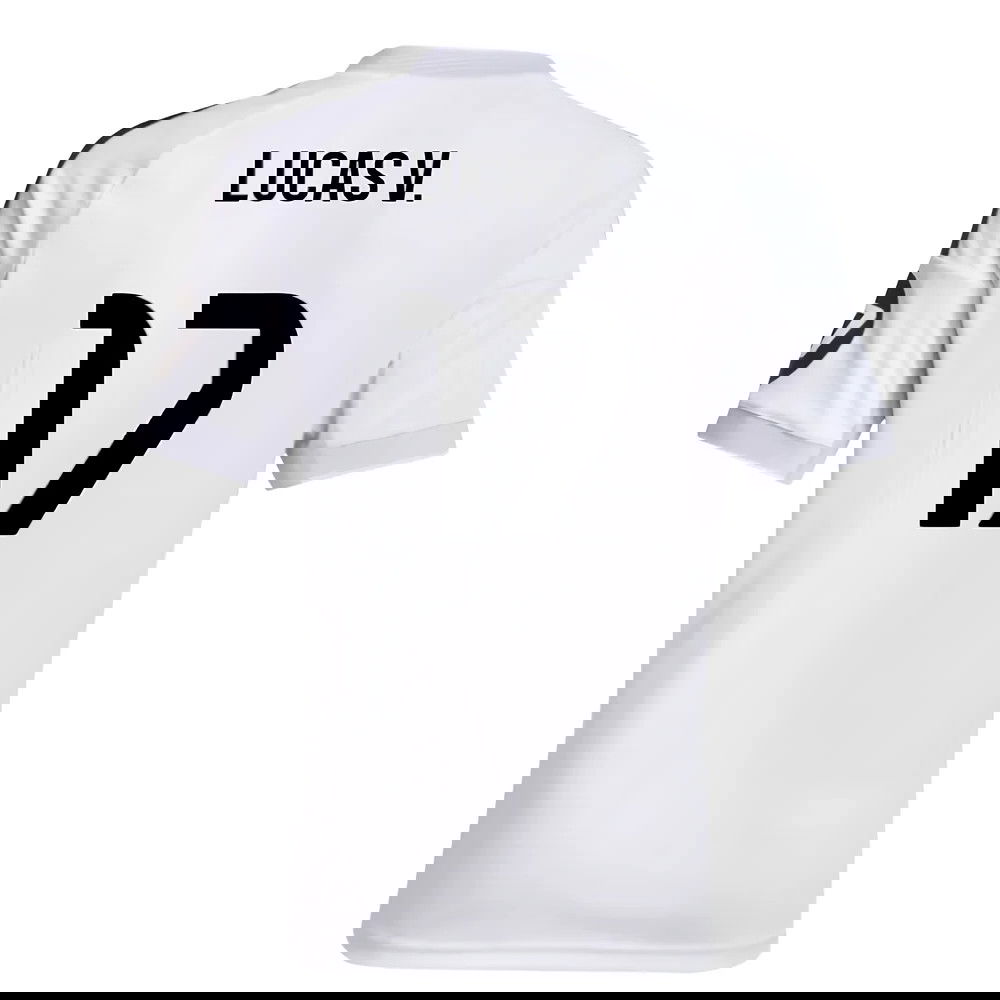 Tanie Koszulki Piłkarskie Real Madryt LUCAS V #17 Główna 2025-2026 Stroje Piłkarskie