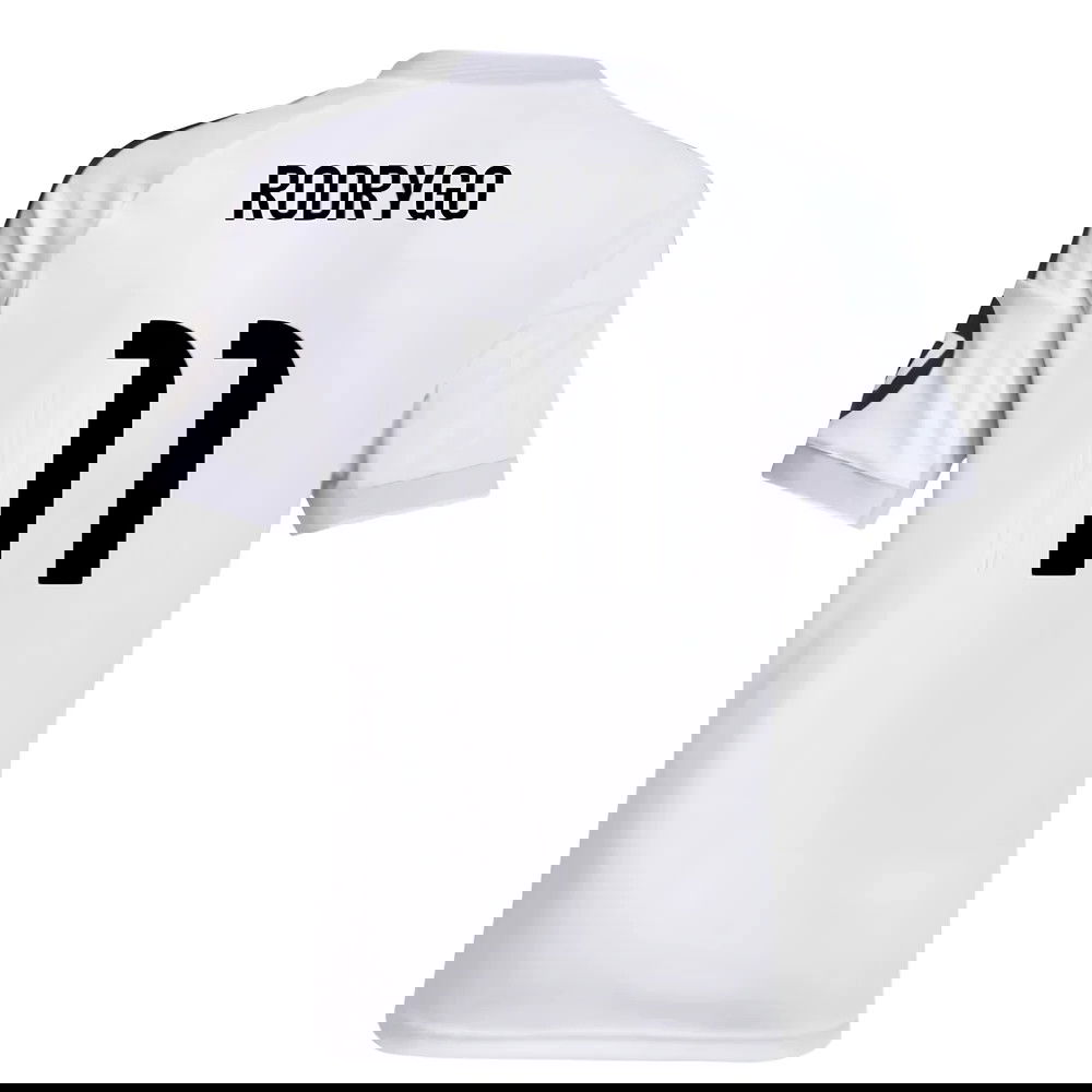 Tanie Koszulki Piłkarskie Real Madryt RODRYGO #11 Główna 2025-2026 Stroje Piłkarskie