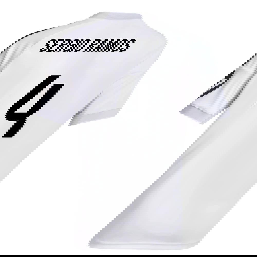 Tanie Koszulki Piłkarskie Real Madryt SERGIO RAMOS #4 Główna 2025-2026 Stroje Piłkarskie