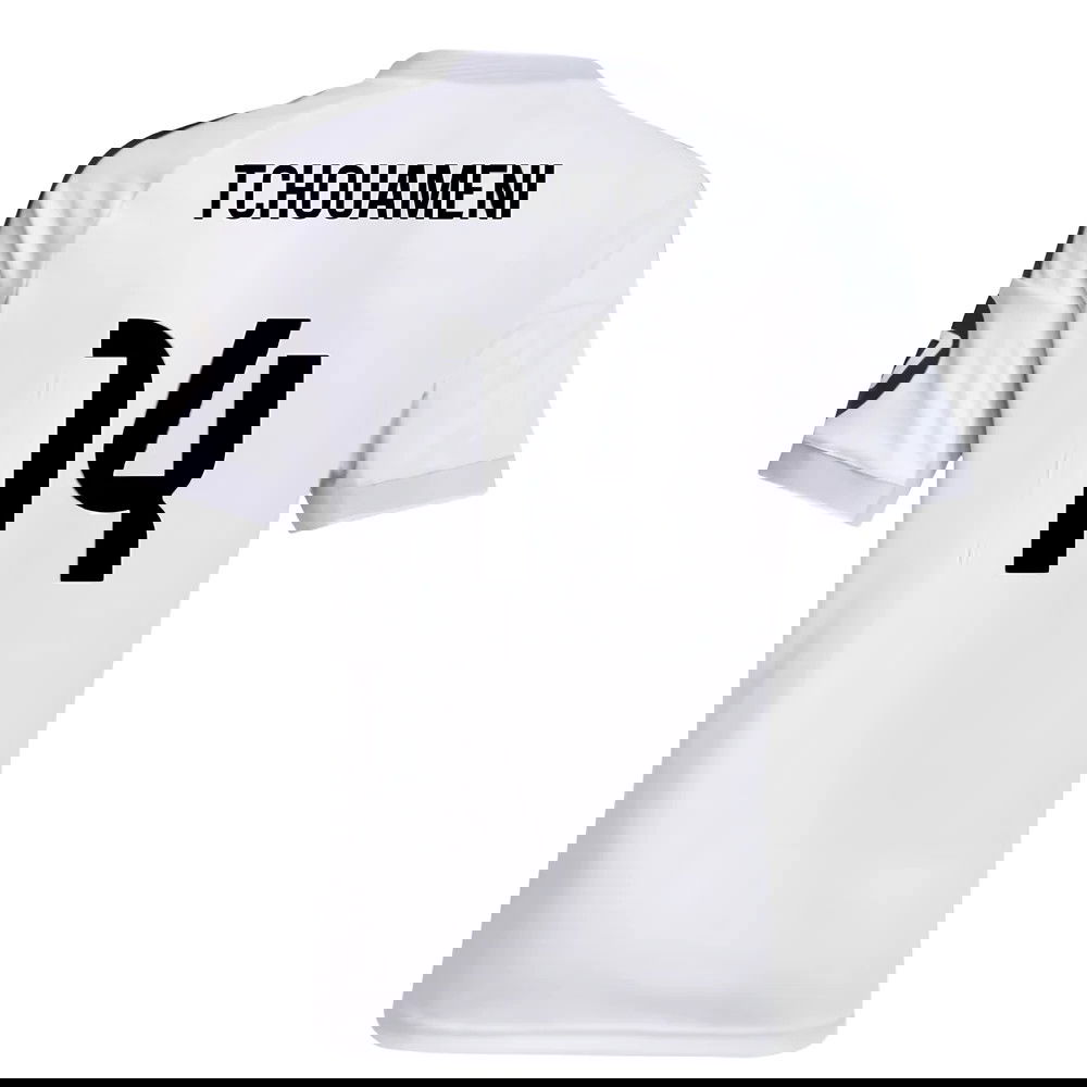 Tanie Koszulki Piłkarskie Real Madryt TCHOUAMENI #14 Główna 2025-2026 Stroje Piłkarskie