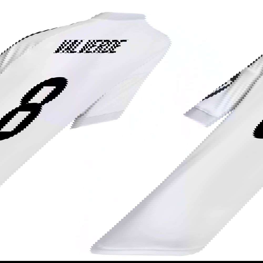 Tanie Koszulki Piłkarskie Real Madryt VALVERDE #8 Główna 2025-2026 Stroje Piłkarskie