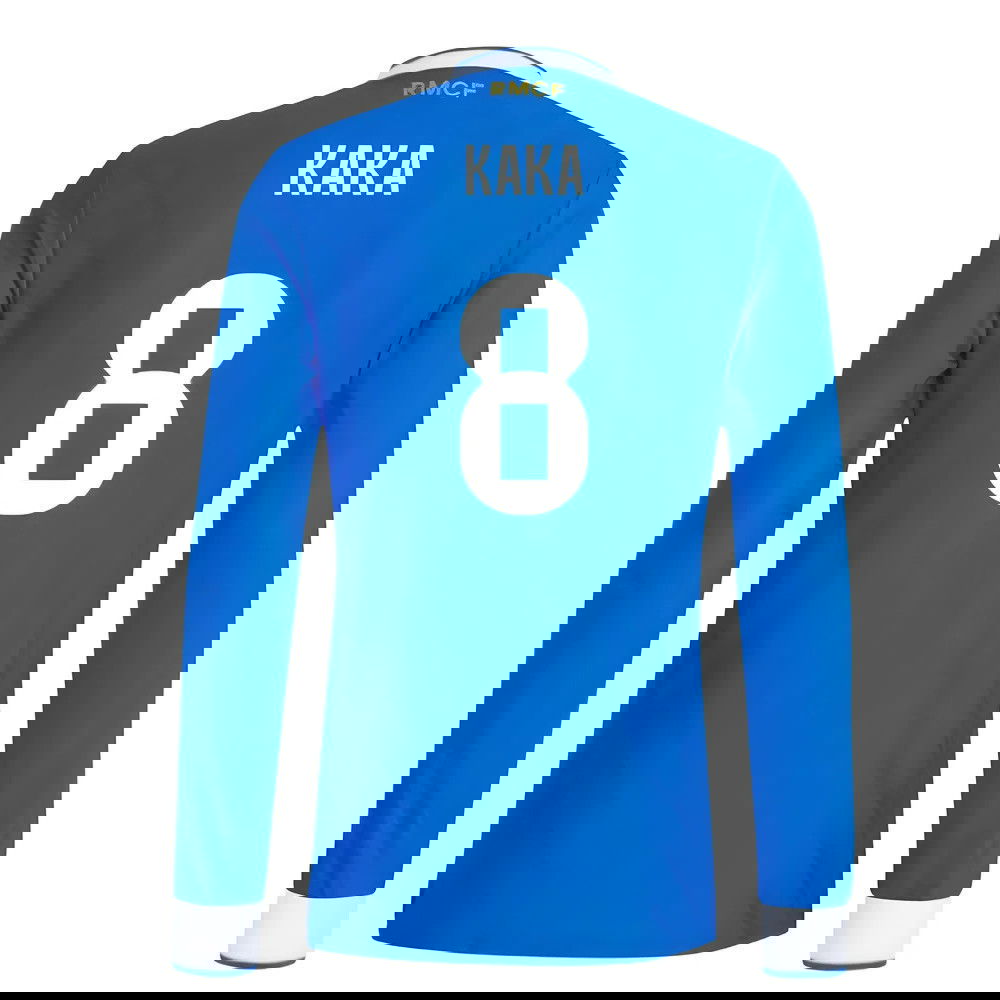 Tanie Koszulki Piłkarskie Real Madryt Długi rękaw KAKA #8 Trzeci 2025-2026 Stroje Piłkarskie