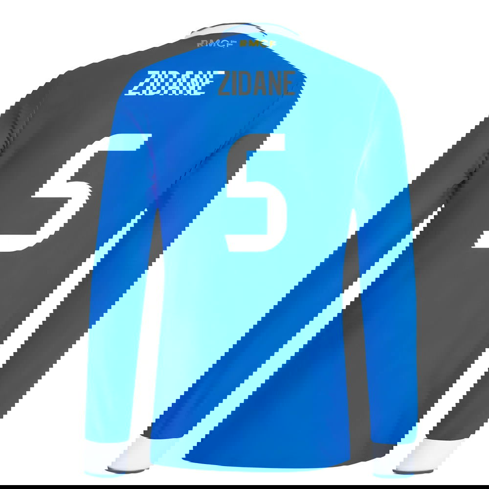 Tanie Koszulki Piłkarskie Real Madryt Długi rękaw ZIDANE #5 Trzeci 2025-2026 Stroje Piłkarskie