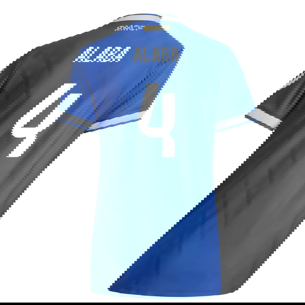 Tanie Koszulki Piłkarskie Real Madryt Kobiety ALABA #4 Trzeci 2025-2026 Stroje Piłkarskie