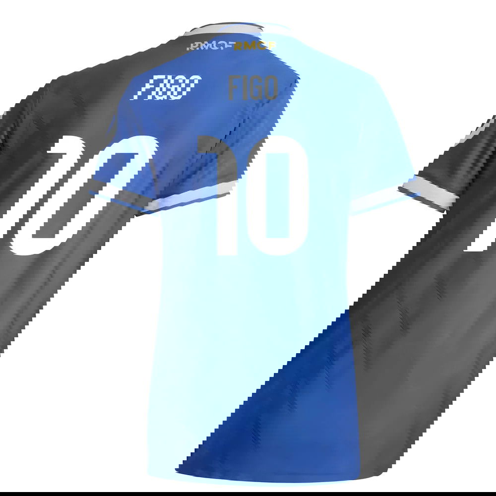 Tanie Koszulki Piłkarskie Real Madryt Kobiety FIGO #10 Trzeci 2025-2026 Stroje Piłkarskie