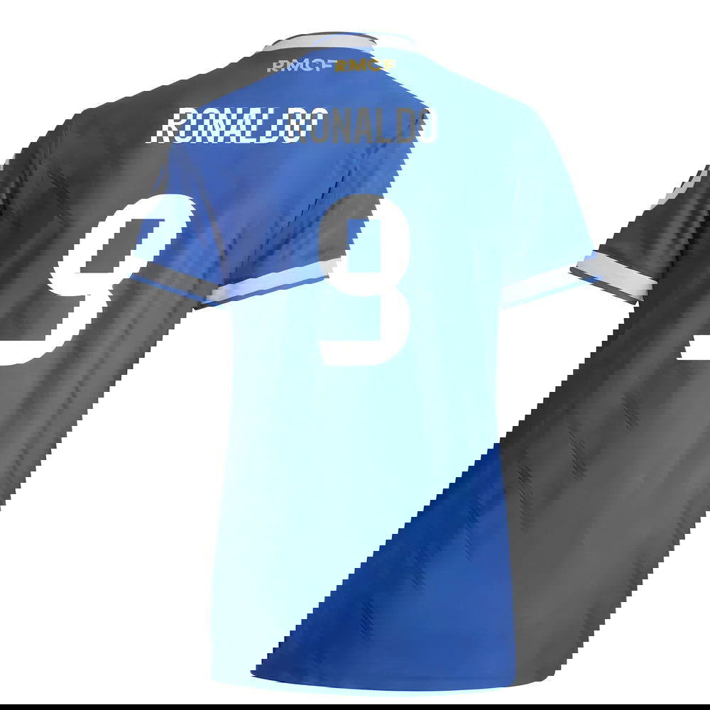 Tanie Koszulki Piłkarskie Real Madryt Kobiety RONALDO #9 Trzeci 2025-2026 Stroje Piłkarskie