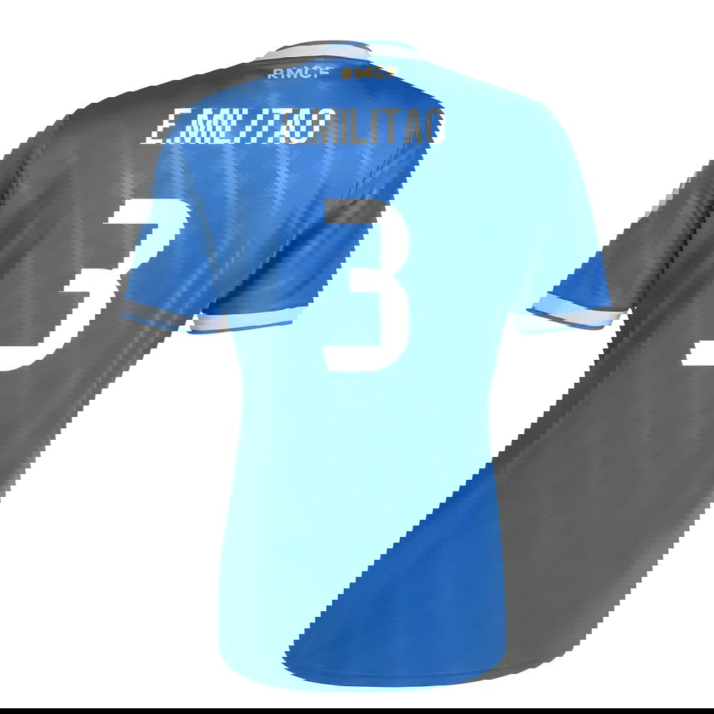 Tanie Koszulki Piłkarskie Real Madryt EMILITAO #3 Trzeci 2025-2026 Stroje Piłkarskie