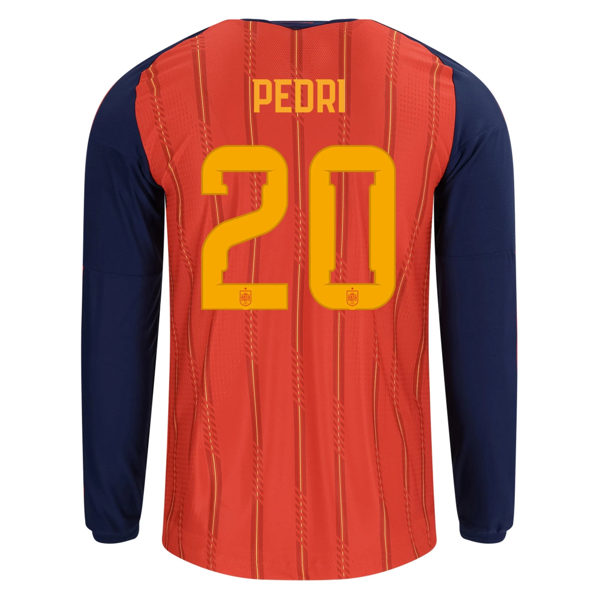 Tanie Koszulki Piłkarskie Hiszpania Długi rękaw PEDRI #20 Główna Puchar Świata 2026 Stroje Piłkarskie