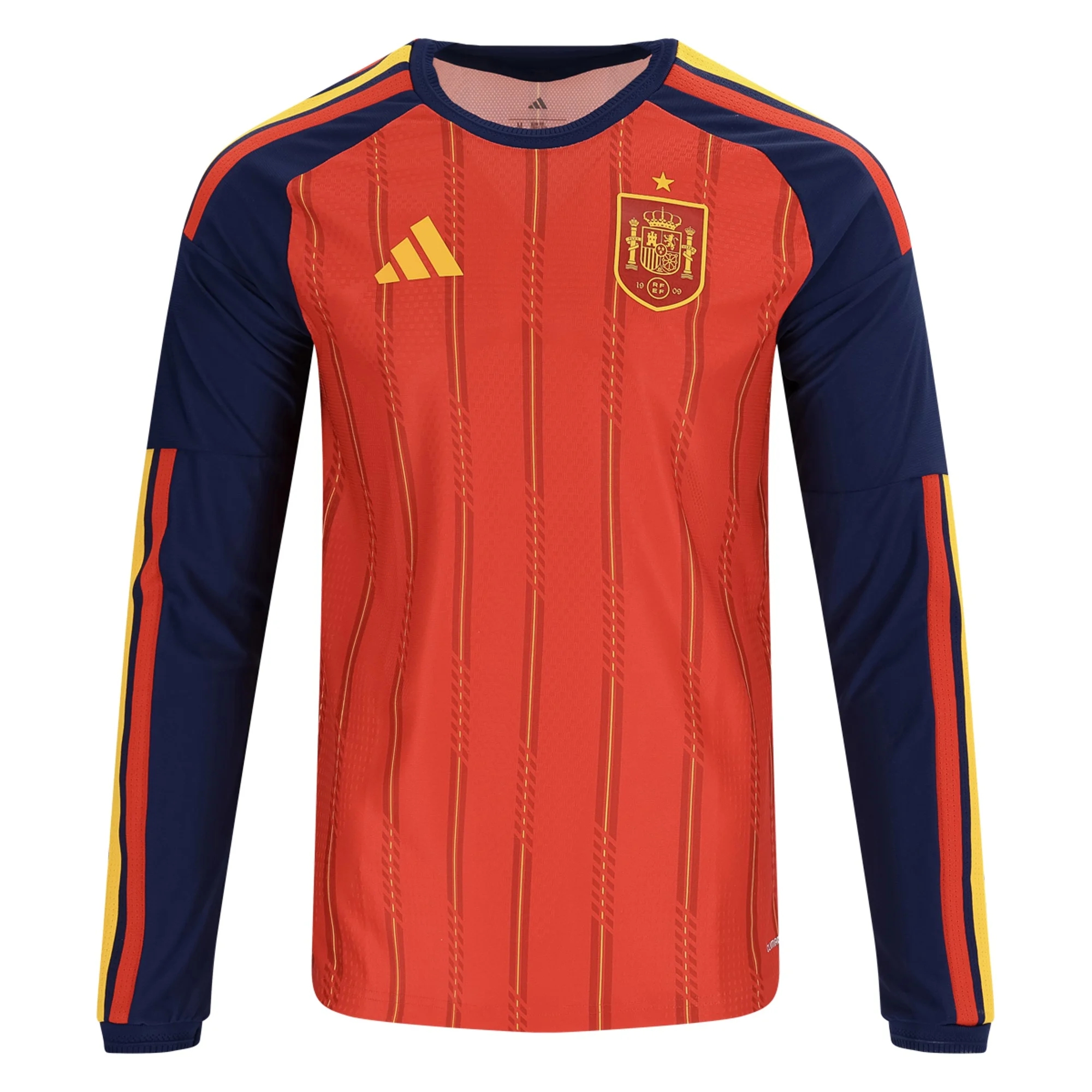 Tanie Koszulki Piłkarskie Hiszpania Długi rękaw Główna Puchar Świata 2026 Stroje Piłkarskie