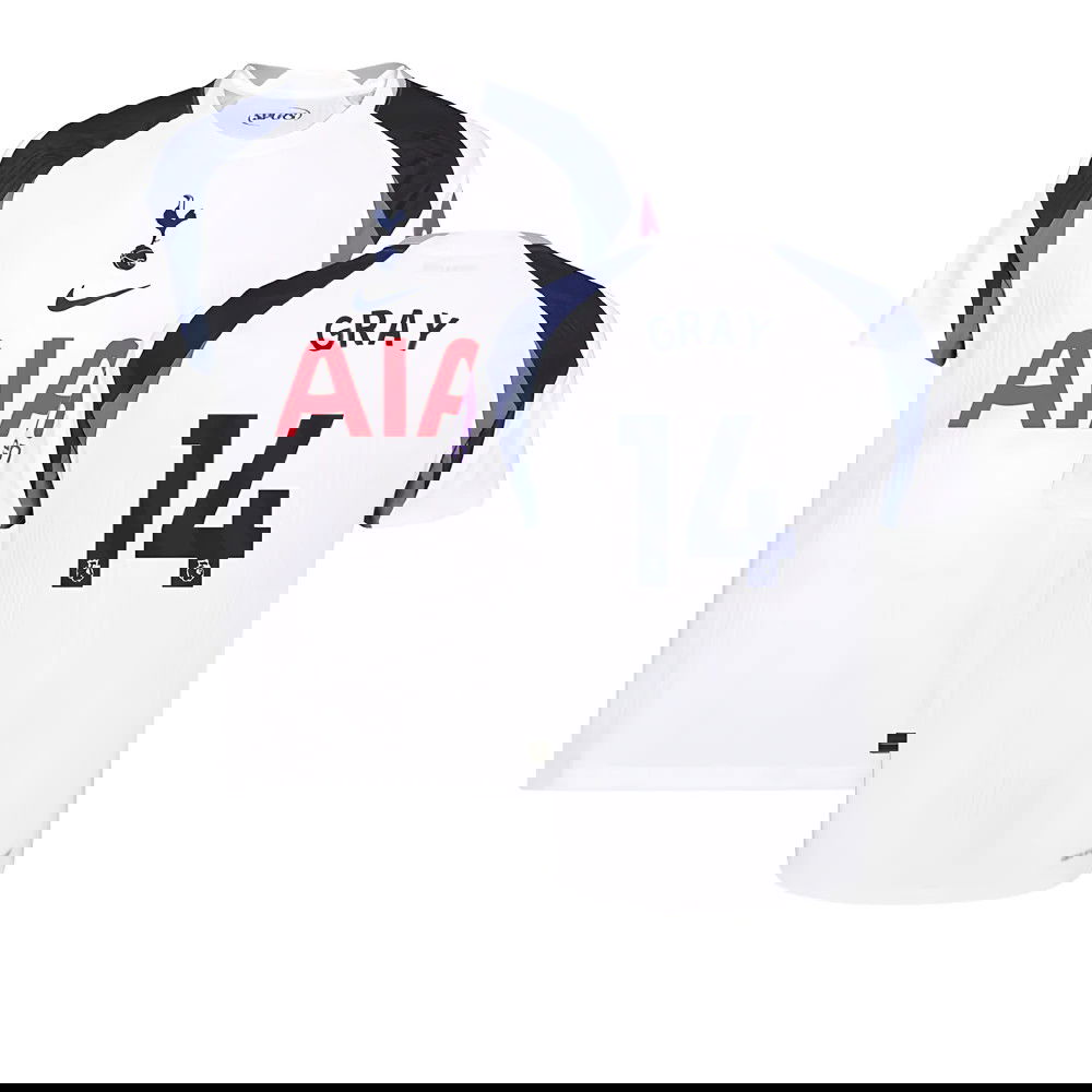 Tanie Koszulki Piłkarskie Tottenham Hotspur GRAY #14 Główna 2025-2026 Stroje Piłkarskie