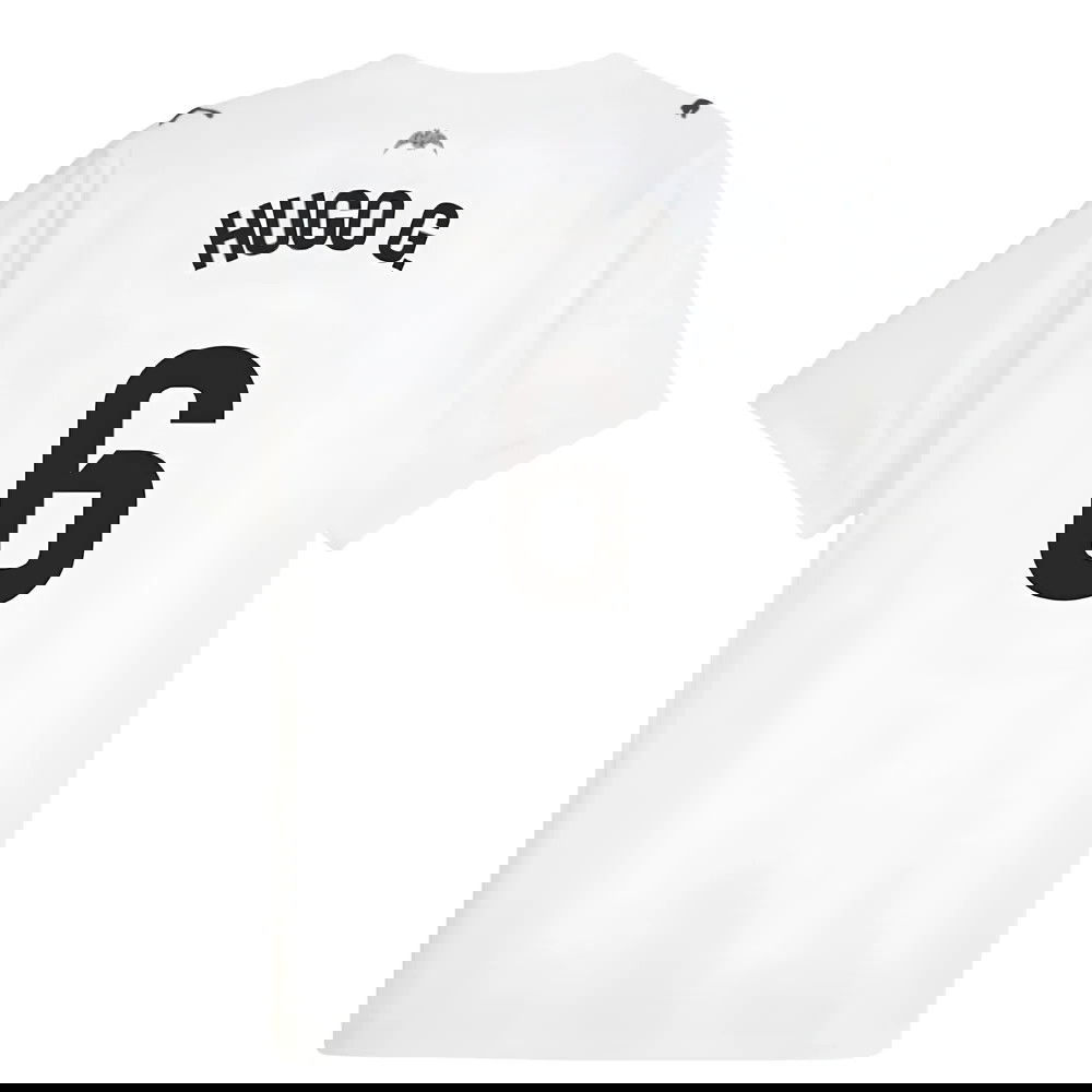 Tanie Koszulki Piłkarskie Valencia CF HUGO G #6 Główna 2025-2026 Stroje Piłkarskie