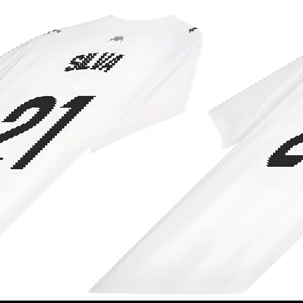Tanie Koszulki Piłkarskie Valencia CF SILVA #21 Główna 2025-2026 Stroje Piłkarskie